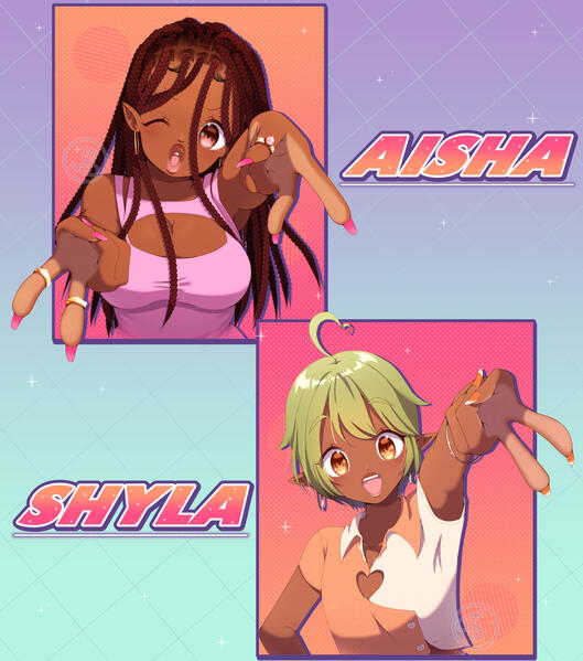Aisha and Shyla~